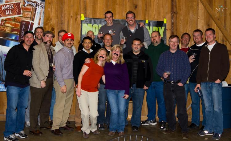 The best mustache bunch in all of Indiana