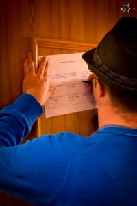 Big Ben takes his job of judging drinks very seriously!