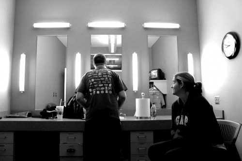 Saturday morning at FOX 59 WXIN greenroom. 